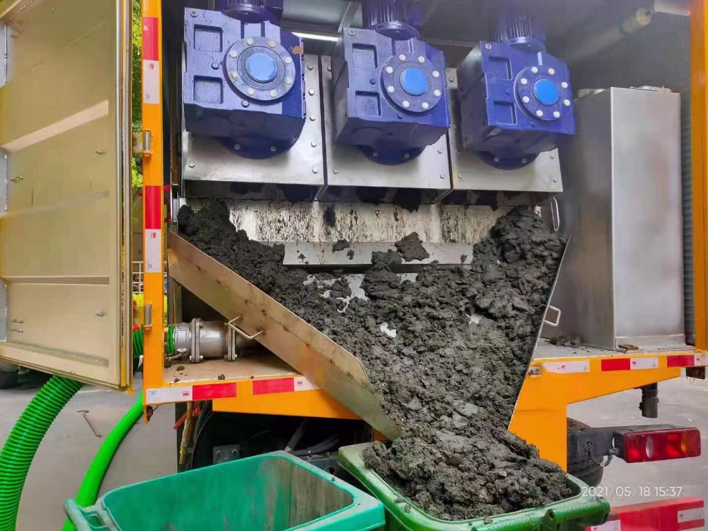 喀左化粪池清掏城市维护站-泥浆净化干湿分离处理